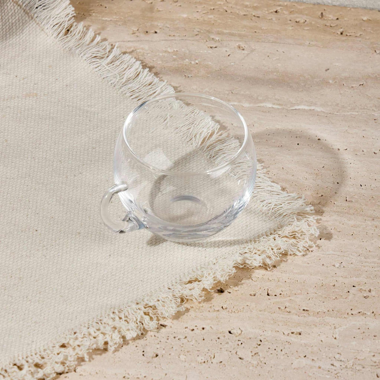 GLASSY CUPExperience the charm of the Glassy Cup, a perfect blend of elegance and practicality. Crafted from premium-quality transparent glass, this cup highlights the naturalGlass
