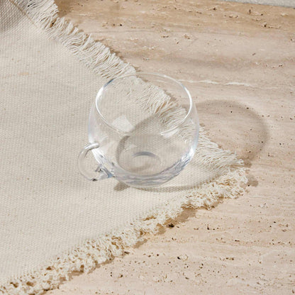 GLASSY CUPExperience the charm of the Glassy Cup, a perfect blend of elegance and practicality. Crafted from premium-quality transparent glass, this cup highlights the naturalGlass