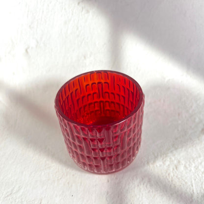 RAIN RED GLASS