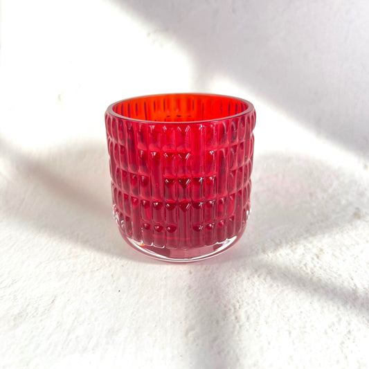 RAIN RED GLASS