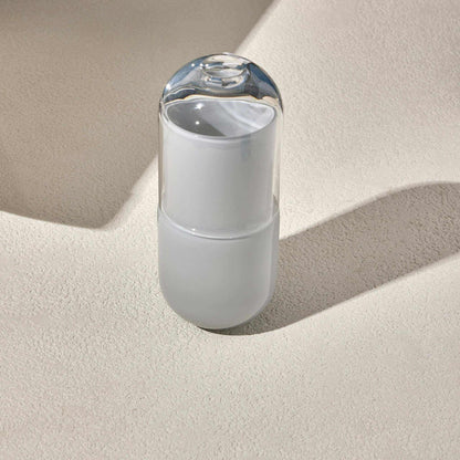 WATER NIGHT SET - WHITEStay hydrated in style with this sleek and functional water night set, perfect for your bedside table. The set includes a minimalist carafe and a matching glass, desServing Pitchers