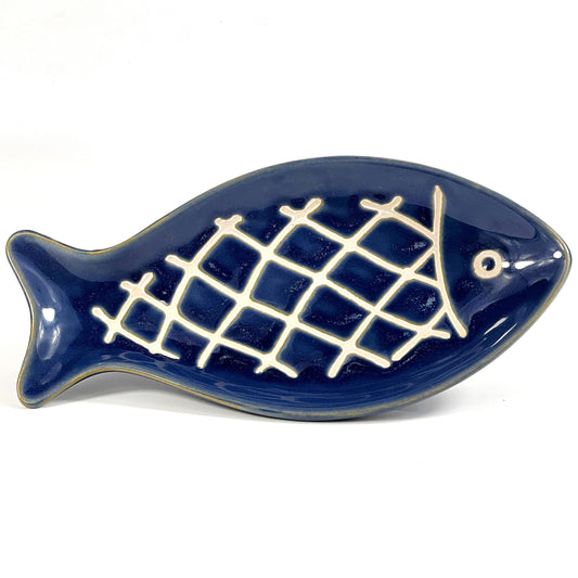 FISH 1 CERAMIC SERVING PLATE