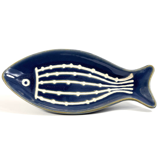 FISH 3 CERAMIC SERVING PLATE