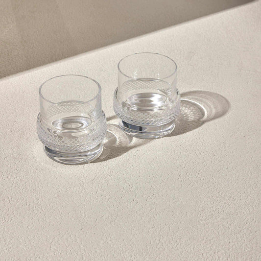 TWINKLE WHISKEY GLASS SET OF 2 with premium construction and ergonomic design on a light surface.