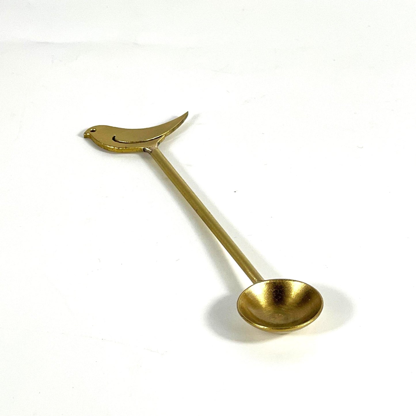AMEN BIRD BRASS TEA SPOON