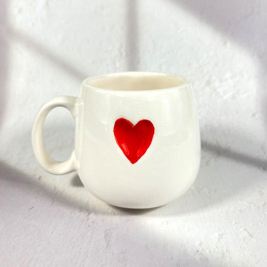 VALENTINE SINGLE HEART MUG