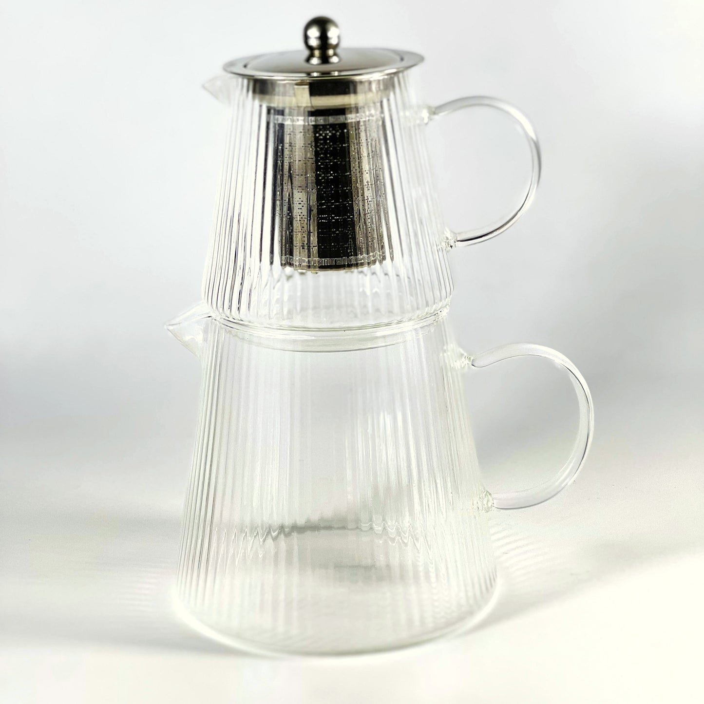LINE KETTLE 1200ML & TEA POT600ML /SET OF 2
