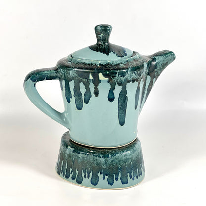 HANDMADE SOLO CERAMIC TEA POT SET OF 2