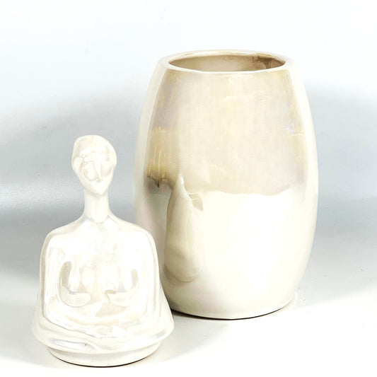 WHITE LADY JAR