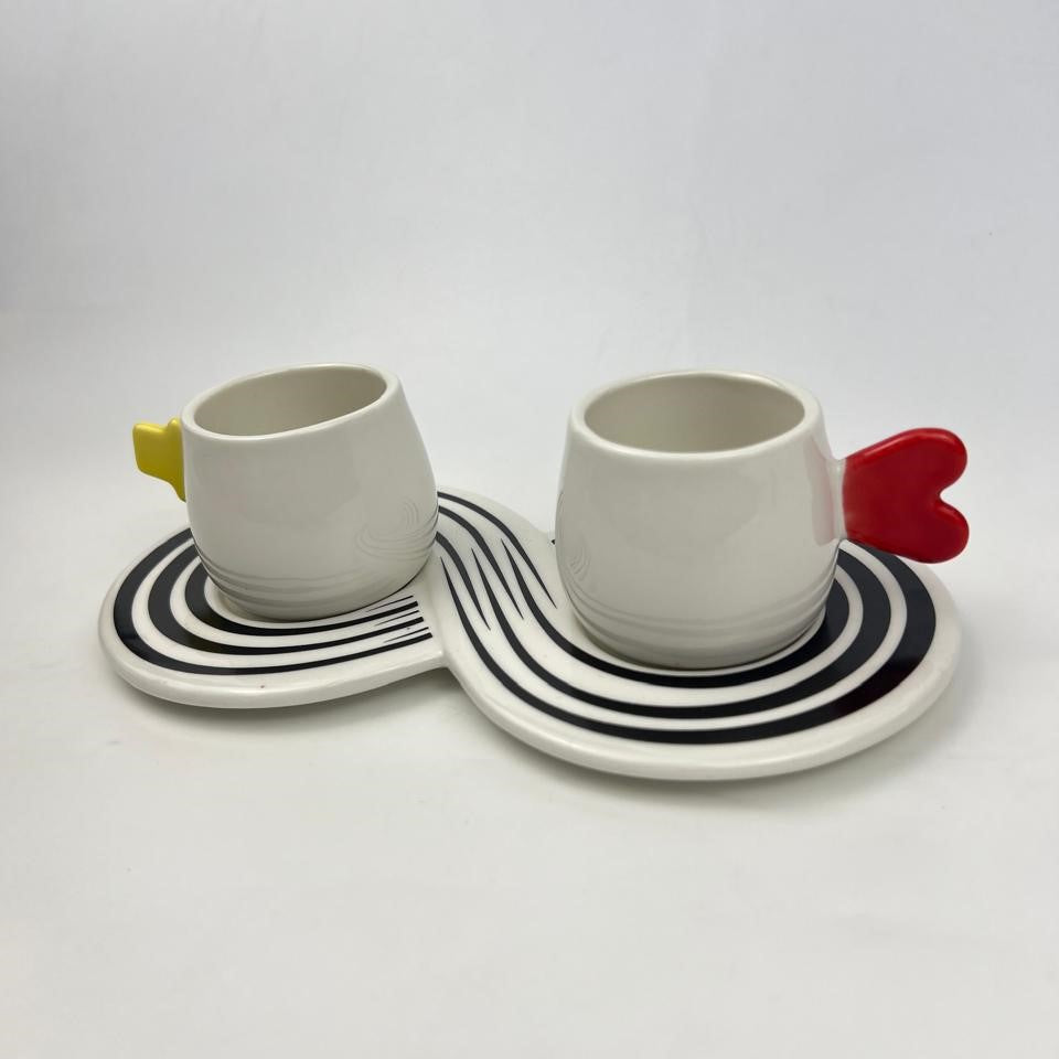COFFEE CUPS SET 2 PCS