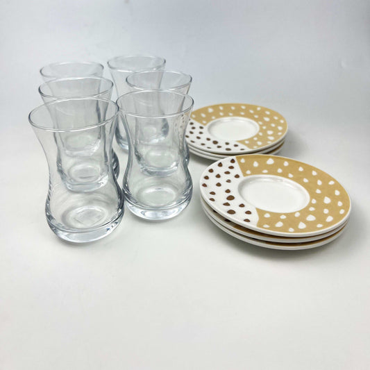 12PC TEA CUP VC591