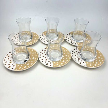 12PC TEA CUP VC591