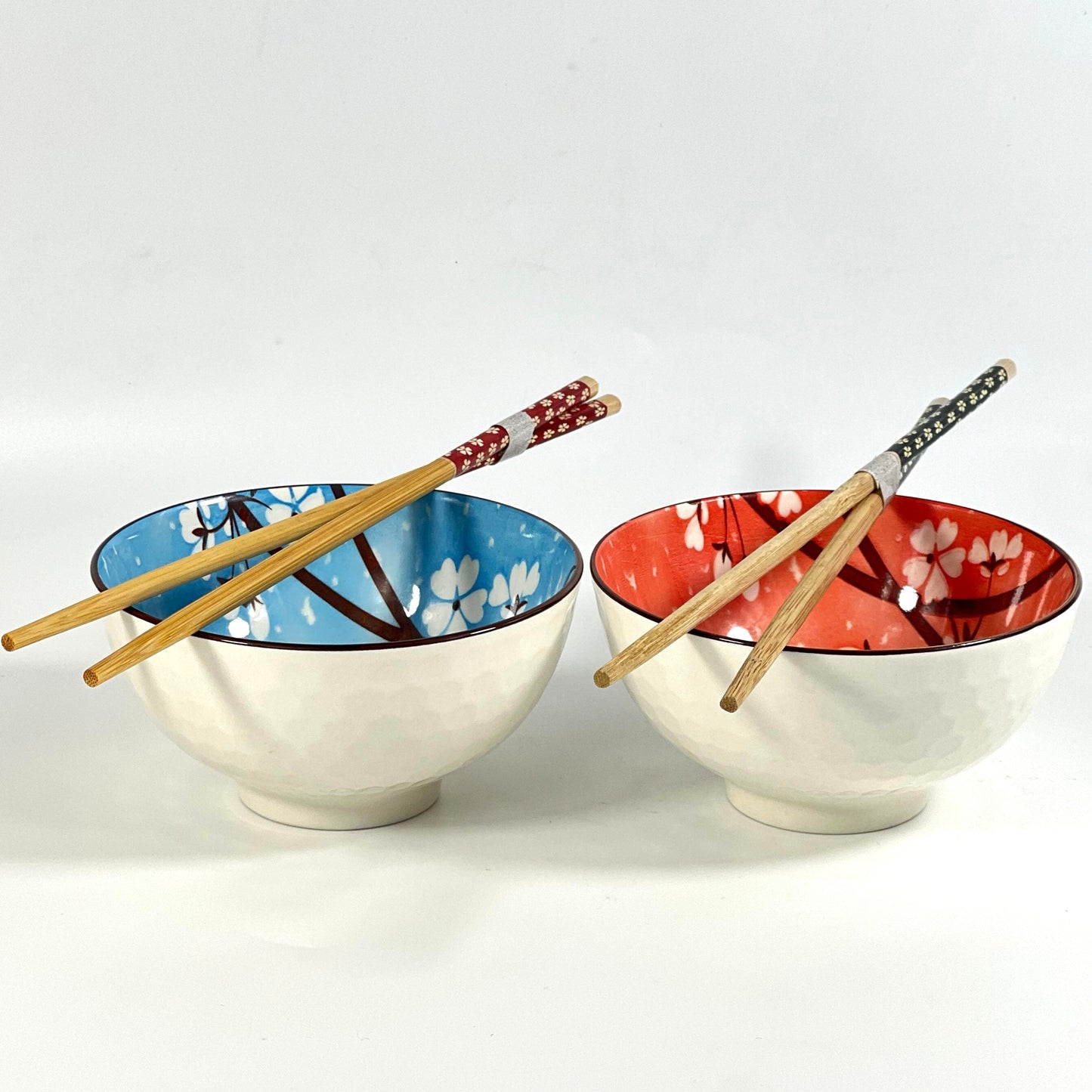 RICE BOWL AND CHOPSTICKS SET, 11.48CM