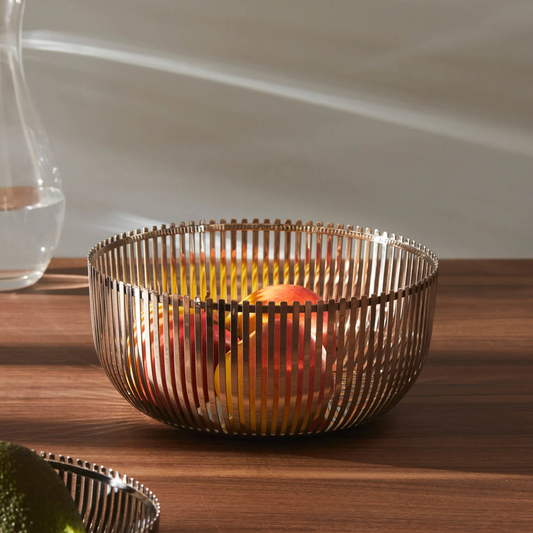 FRUIT BOWL IN STEEL