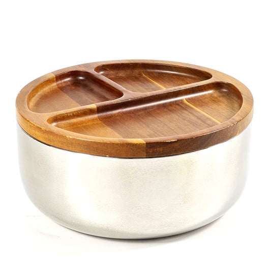 SEALED STAINLESS STEEL FRUIT PLATE