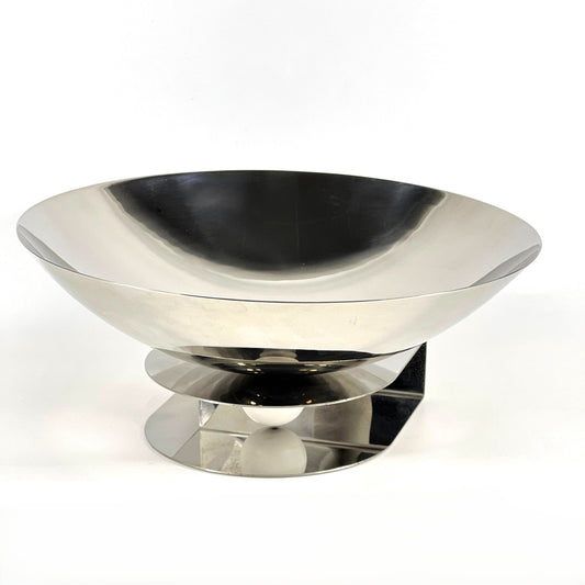 LUXURY METAL HALF ROUND VERTICAL FRUIT BOWL