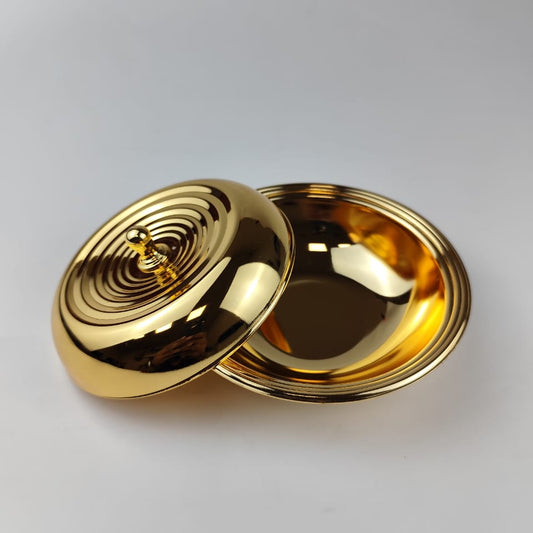 STEEL GOLDEN BOWL 13CM
