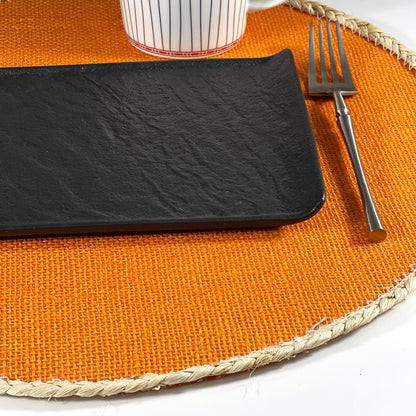 LIL AMERICAN SERVING  PLACEMAT ORANGE  36X36X3CM