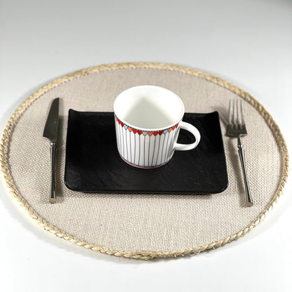 LIL AMERICAN SERVING PLACEMAT CREAM  36X36X3CM