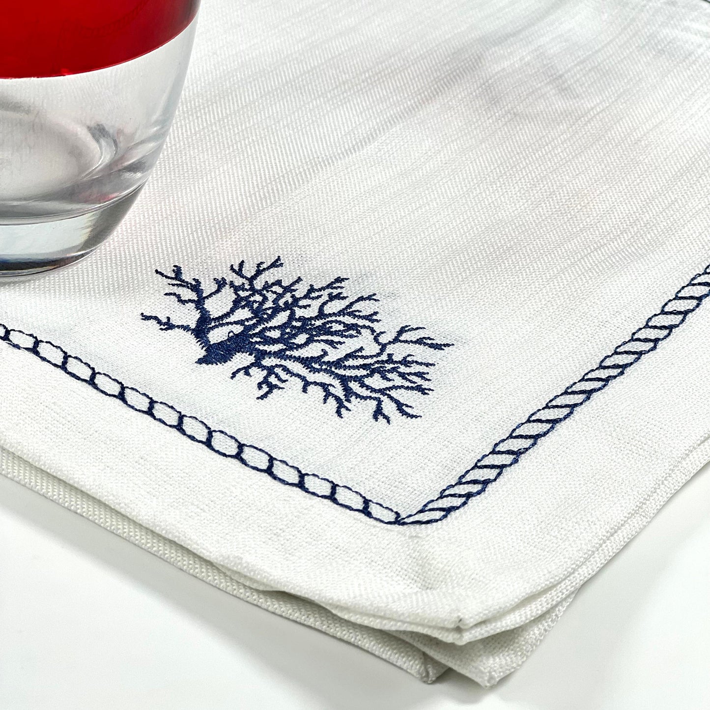 CORALINE 2 PCS PLACEMAT NAVY SET OF 2 32X48CM