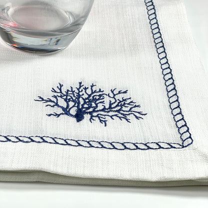 CORALINE 2 PCS PLACEMAT NAVY SET OF 2 32X48CM
