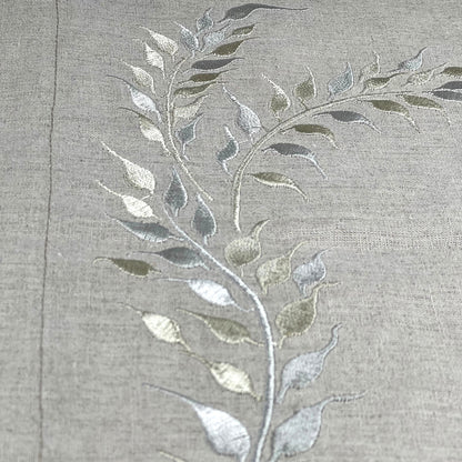 LEAVES ON A BRANCH / NATRUL LINEN TRAYLINER SET OF 2
