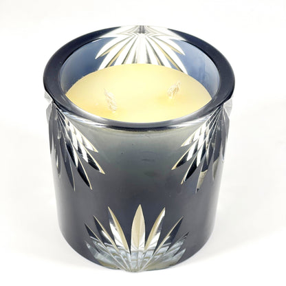 RETRO CANDLE HOLDER 10 CM SMOKE