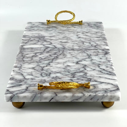 MARBLE SERVING TRAY 15*30CM
