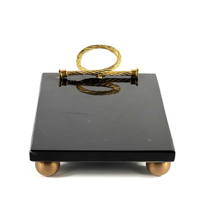 MARBLE SWEET TRAY 10*15CM