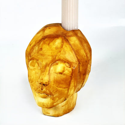 CERAMIC HANDMADE GIRL COLLECTION CANDEL HOLDER