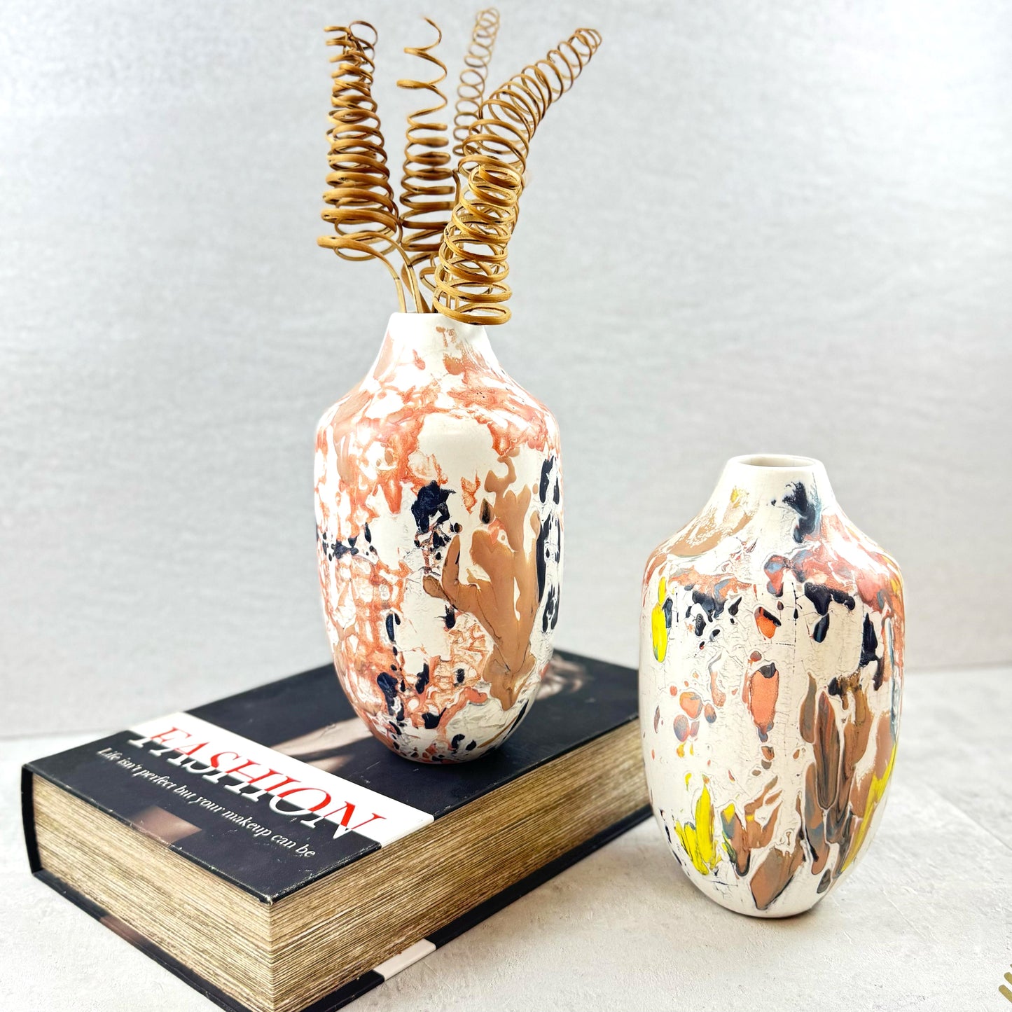HANDMADE PAINTING VASE