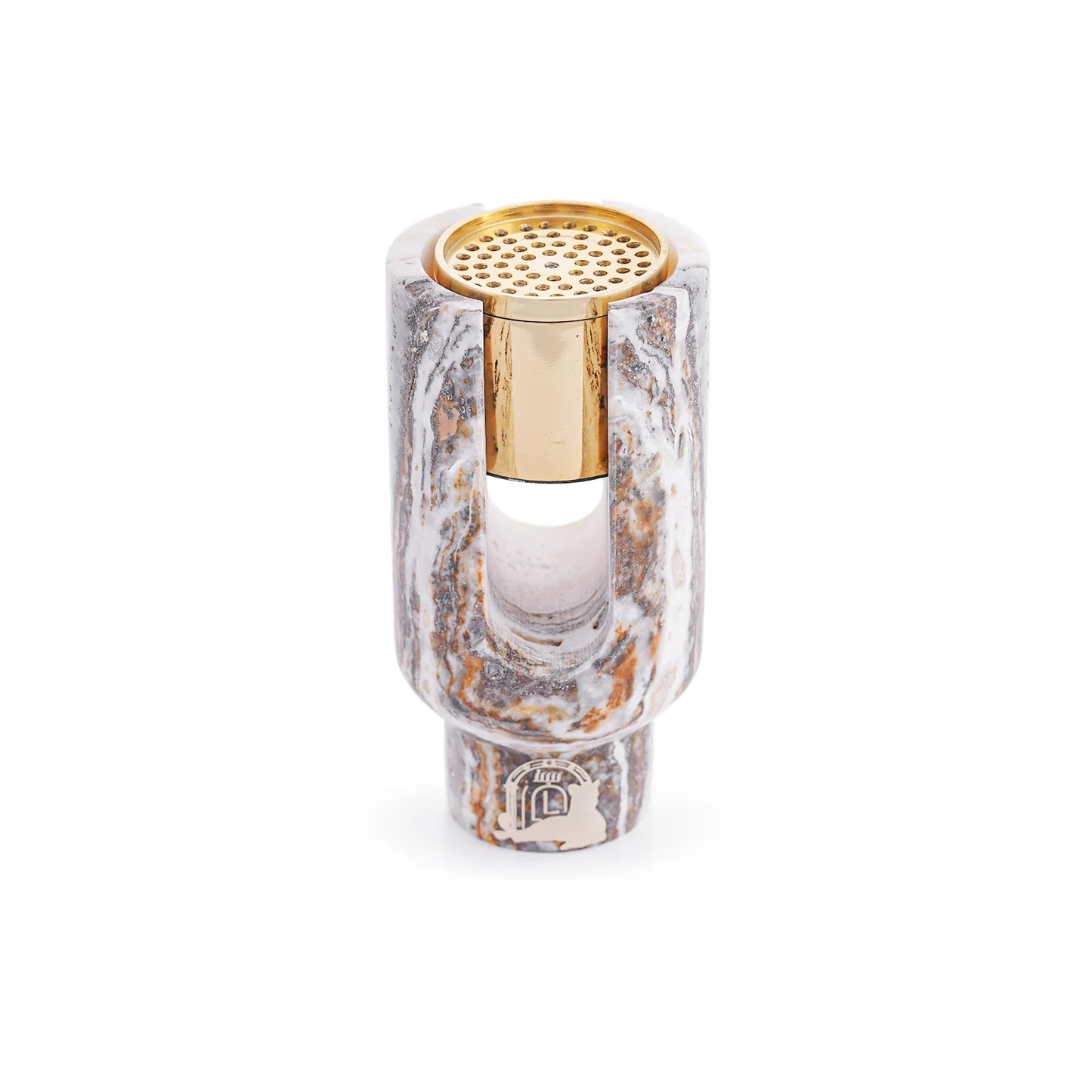 OFRA JURASSIC TRAVERTINE MARBLE INCENSE BURNER HOLDER MINI