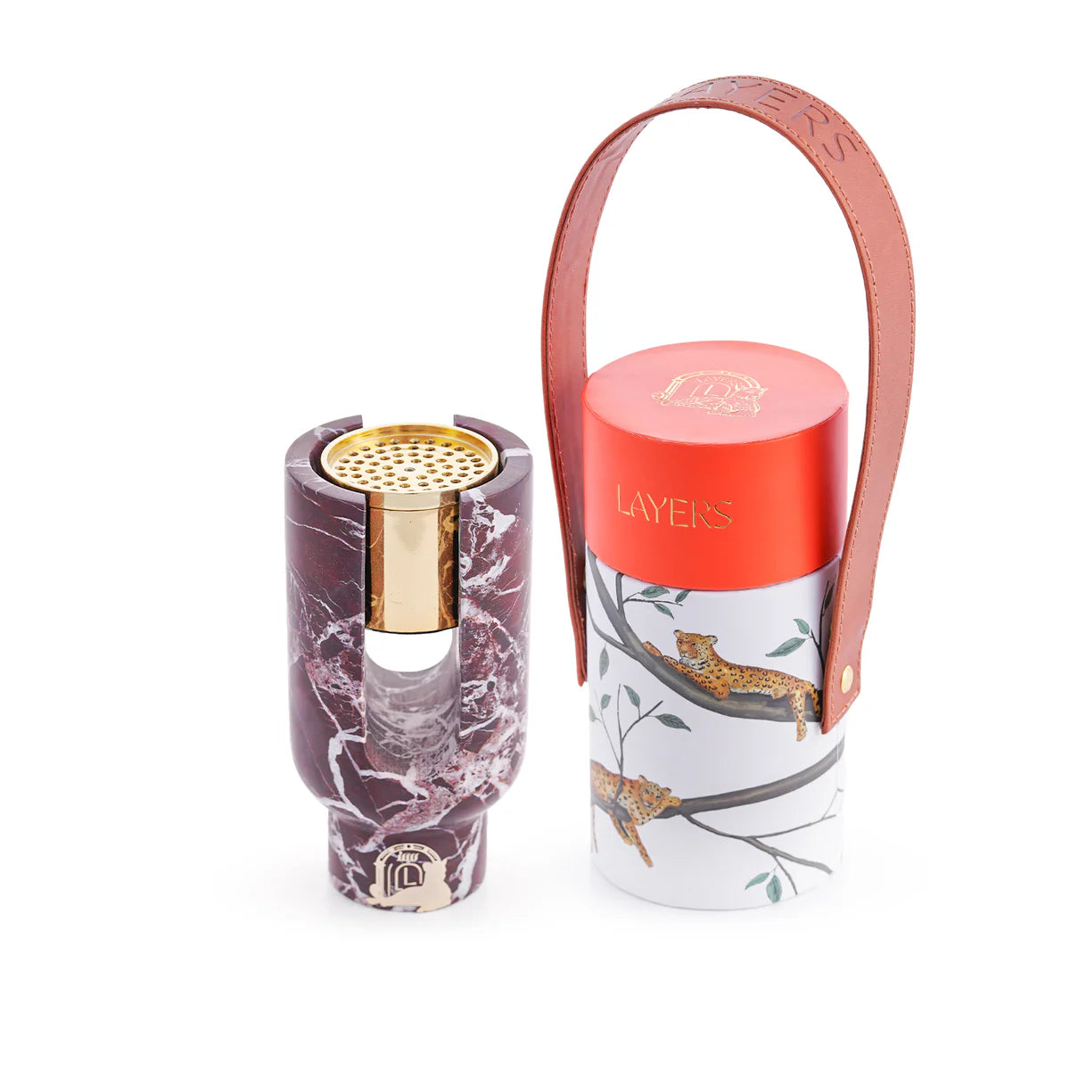 OFRA ROSSO LEVANTO MARBLE INCENSE BURNER HOLDER MINI