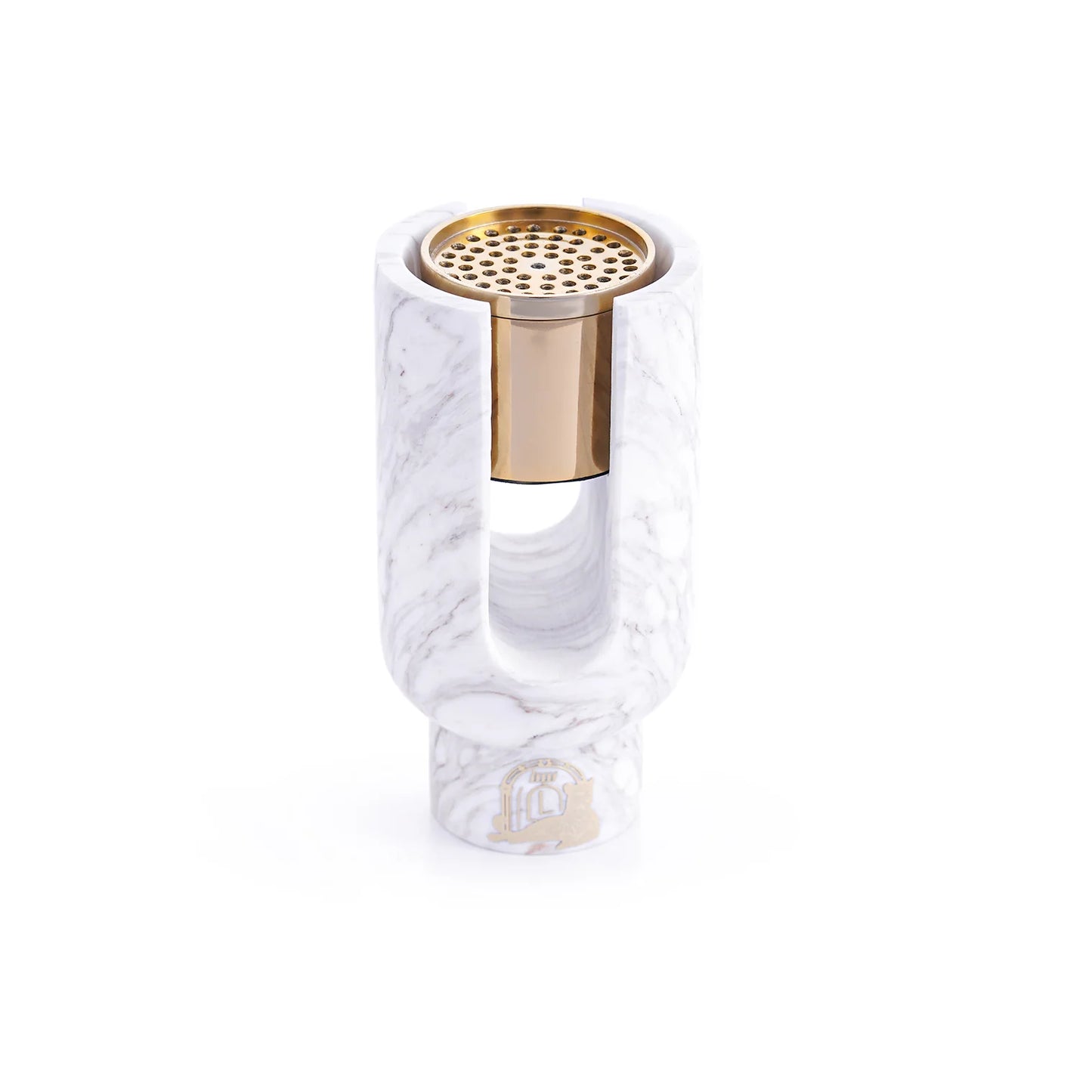 OFRA WHITE VOLAKAS MARBLE INCENSE BURNER HOLDER MINI