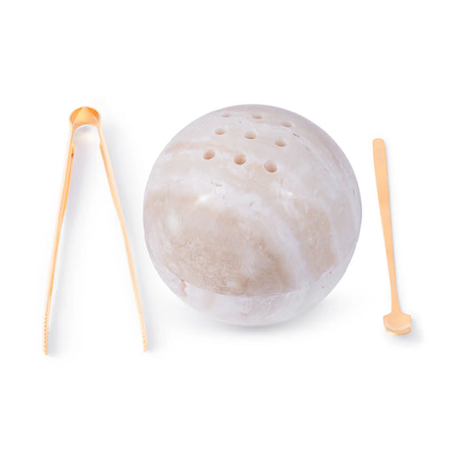 SPHERE CLEAR TRAONYX INSCENCE BURNER