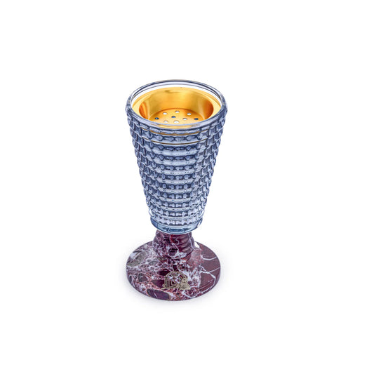 GLASSY ROSSO LEVANTO INSCENCE BURNER