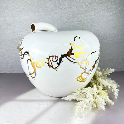 EVA/BAJO GOLD N.8 - APPLE SHAPED MONEYBOX BIG