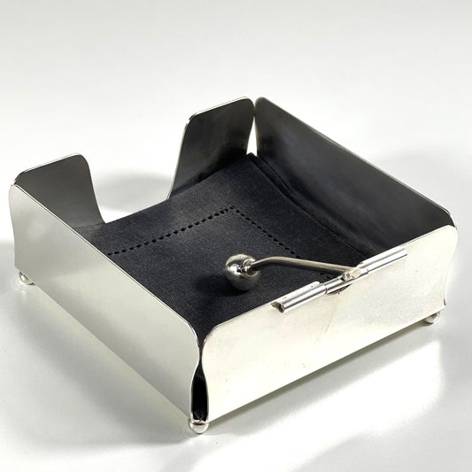 SMALL NAPKIN TRAY SILVER