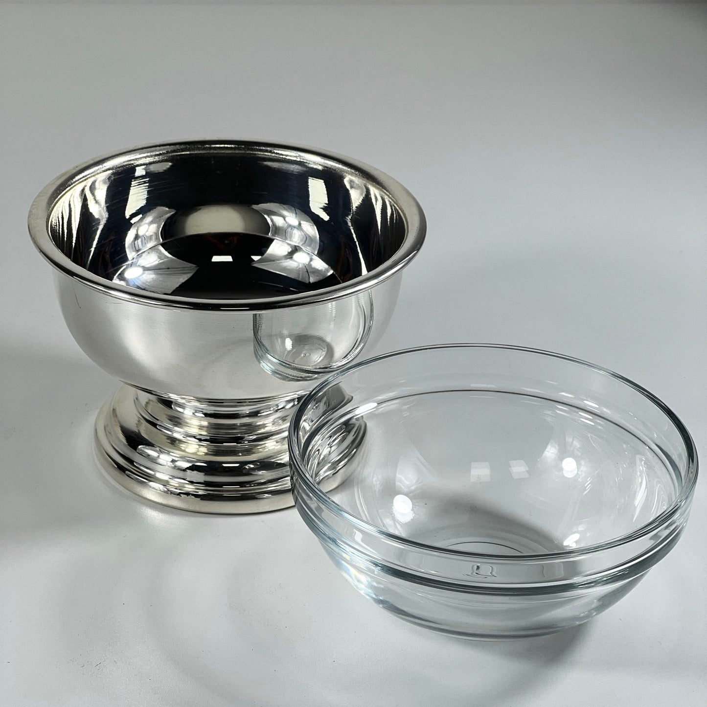 BIG ICE CREAM CUP SILVER