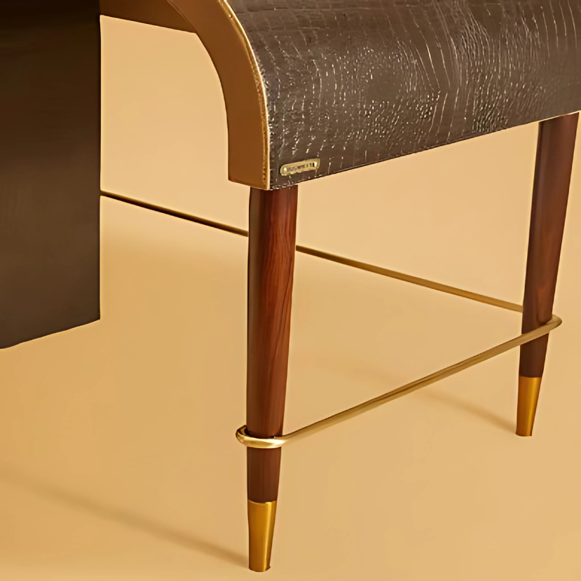 LEATHER DESK