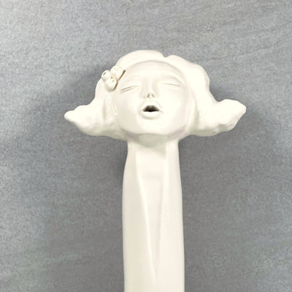 CERAMIC HANDMADE FREE GIRL OUD BURNER